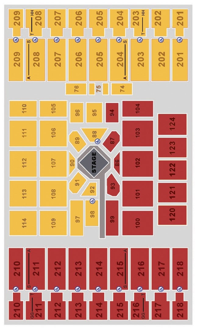 Seating Charts Alerus Center